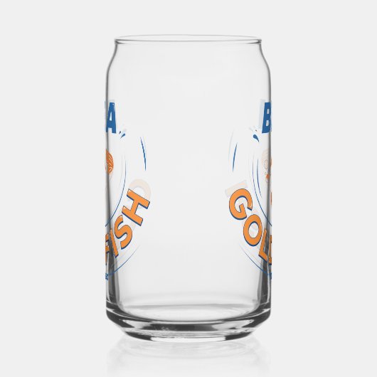 Ted Lasso | Wees een goudvis Blikvorm Glas (Links)