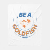 Ted Lasso | Wees een goudvis Fleece Deken (Voorkant)