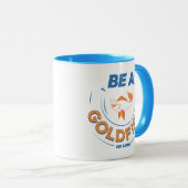 Ted Lasso | Wees een goudvis Mok (Voorkant rechts)