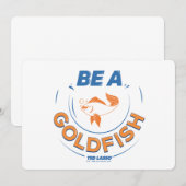 Ted Lasso | Wees een goudvis Notitiekaartje (Voorkant / Achterkant)