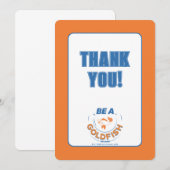 Ted Lasso | Wees een goudvis Notitiekaartje (Voorkant / Achterkant)