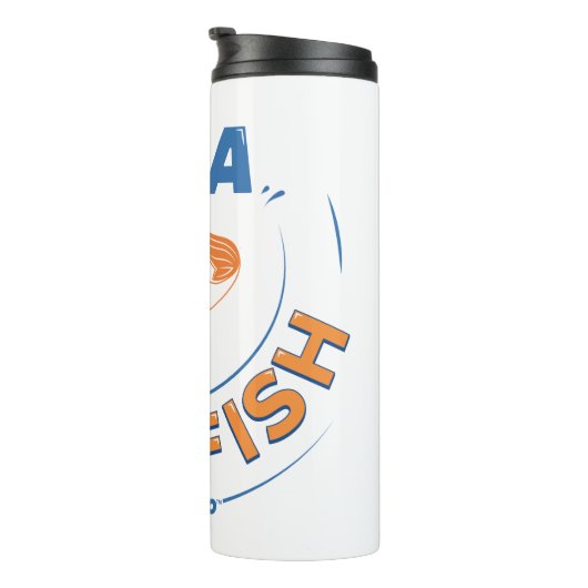 Ted Lasso | Wees een goudvis Thermosbeker (Geroteerd rechts)