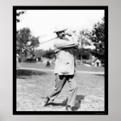 Ted Ray Golf Champion 1914 Poster (Voorkant)