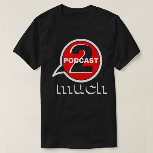 TED TALKS 2 VEEL LOGO T-SHIRT (Design voorkant)