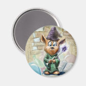 Ted the Sorcerer Supreme Magneet (Voorkant / Achterkant)