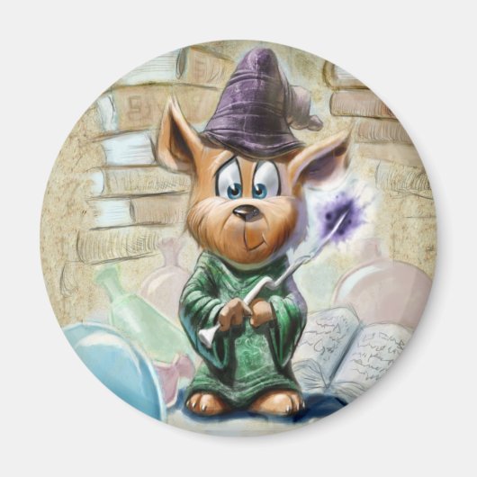 Ted the Sorcerer Supreme Magneet (Voorkant)