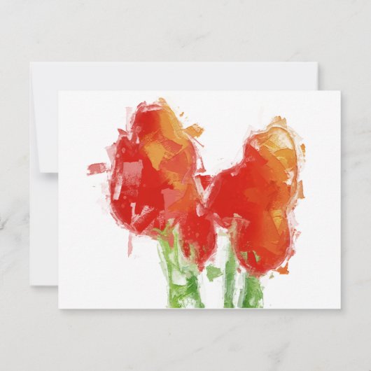 Ted Tulip Fotoviering van het Leven Kaart (Achterkant)