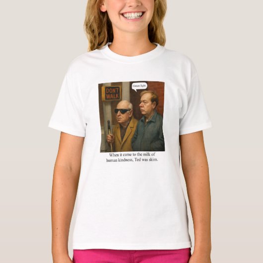 Ted was skim. T-Shirt (Voorkant)