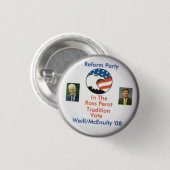 Ted Weill Frank McEnulty 2008 Ronde Button 3,2 Cm (Voorkant /achterkant)