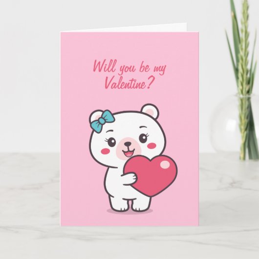 Teddibeer Illustratie Kaart (Voorkant)
