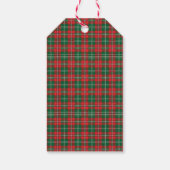 Teddibeer Kerst Meisje Baby Shower Bedankt Cadeaulabel (Achterkant)