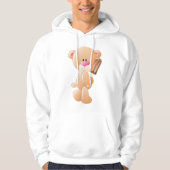 Teddibeer met Chocolade Ijslolly Hoodie (Voorkant)