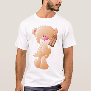 Teddibeer met Chocolade Ijslolly T-shirt