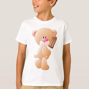 Teddibeer met Chocolade Ijslolly T-shirt
