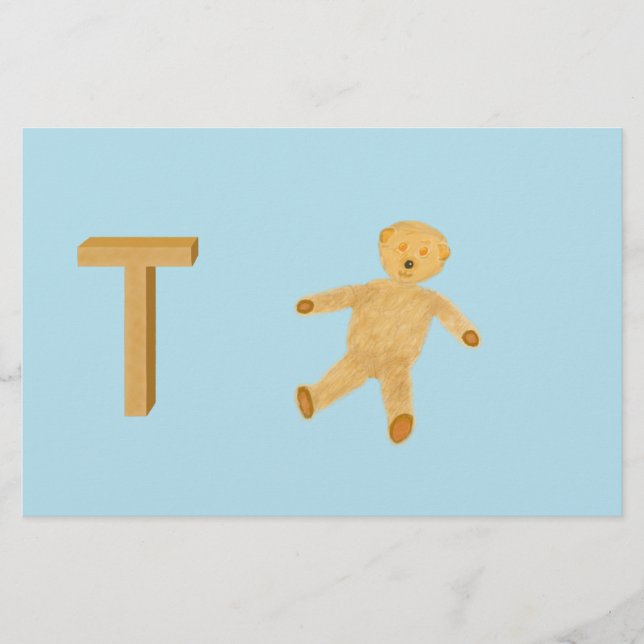 Teddibeer Papier (Voorkant)