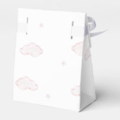 Teddibeer Roze Ballonnen Verjaardagsfeestje Bedankdoosjes (Achterkant)