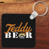 Teddibeer Sleutelhanger (Achterkant)