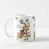 Teddibeer Vos Kuikens Vogel Kat Keramische Mok (Links)