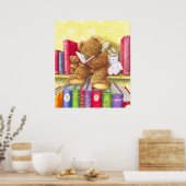 Teddies Story Time Poster (Keuken)