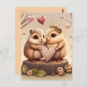 Teddies stripverhaal briefkaart (Voorkant / Achterkant)