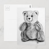 Teddy 1 briefkaart (Voorkant / Achterkant)