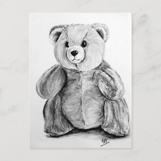 Teddy 1 briefkaart (Voorkant)