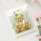 Teddy als een rijpe banaan van Natasha Us Bedankzakje (Gezegeld)