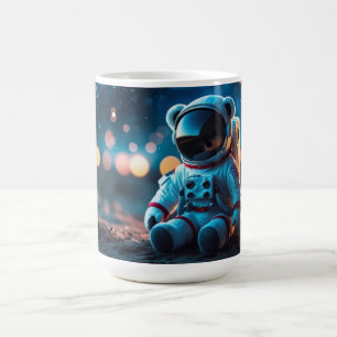Teddy Astronaut onder de sterren Koffiemok