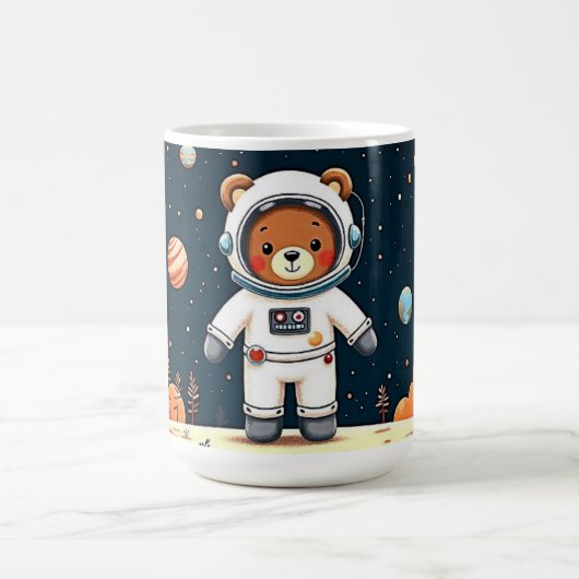 Teddy Astronaut Planeet Wandel Koffiemok (Center)