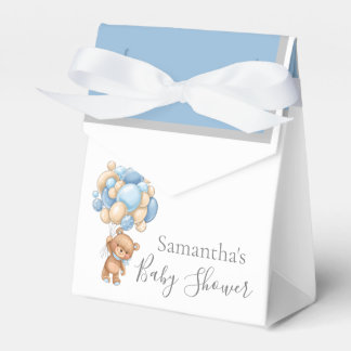 Teddy Balloon Barly Wait Favor Box Bedankdoosjes