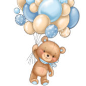 Teddy Balloon Barly Wait Favor Box Bedankdoosjes