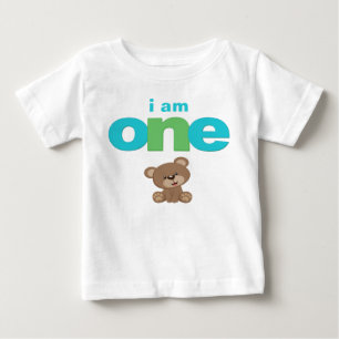 Teddy Bear 1st Birthday T-shirt Toddler Baby Kind