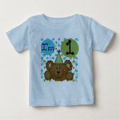 Teddy Bear 1st Birthday Tshirts en cadeautjes (Voorkant)