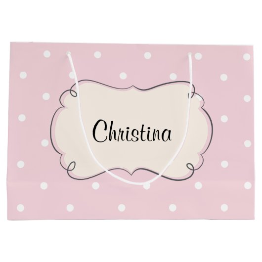 Teddy Bear 2e verjaardag Large Cadeautasje (Achterkant)