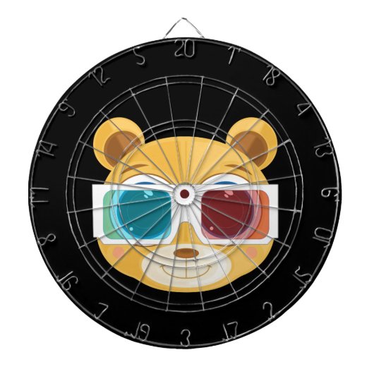 Teddy Bear - 3D Dartbord (Voorkant)
