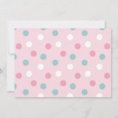 Teddy Bear 3rd Birthday Uitnodiging (Achterkant)