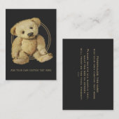  Teddy Bear Aangepaste Visitekaartjes (Voorkant / Achterkant)