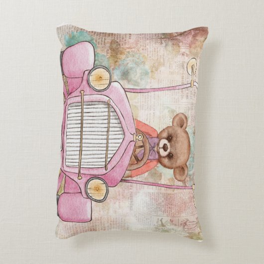 Teddy Bear Accent Pillow Accent Kussen (Achterkant (Verticaal))