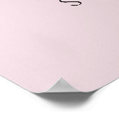 Teddy Bear & Airplane Welkom Baby shower Poster (Hoek)