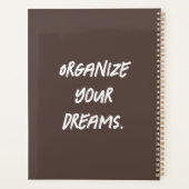 Teddy Bear and Pink Tulip Planner Gentle Planning (Achterkant)