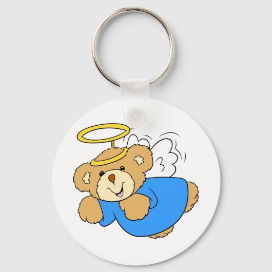 Teddy Bear Angel Sleutelhanger (Voorkant)