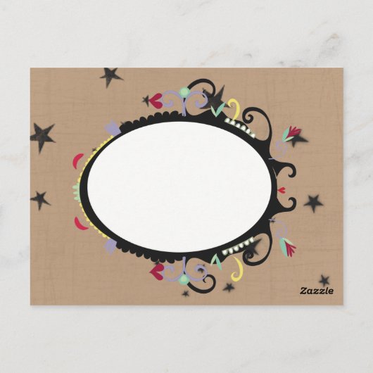 TEDDY BEAR ART BRIEFKAART (Achterkant)