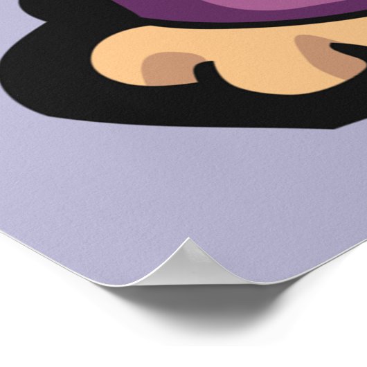 Teddy Bear Artiest Poster (Hoek)