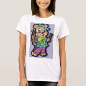 Teddy Bear Artiest T-shirt (Voorkant)