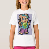 Teddy Bear Artiest T-shirt (Voorkant)