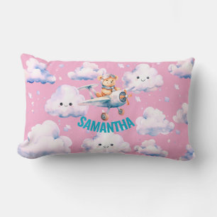 Teddy Bear Aviator Lumbar Pillow Kussen