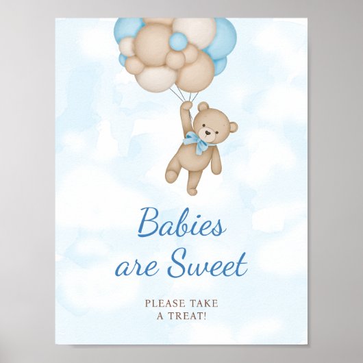 Teddy Bear Babies are Sweet Poster (Voorkant)