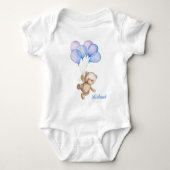 Teddy Bear Baby Baby Bodysuit (Voorkant)