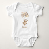 Teddy Bear Baby Baby Bodysuit (Voorkant)