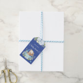 Teddy Bear Baby Baby shower Cadeaulabel (Met Touw)